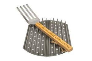 GrillGrate Kit voor ronde barbecue (2x Radius 37cm + gratis GrillGrate tool) -