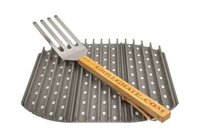 GrillGrate Kit voor ronde barbecue (3x Radius 47cm + gratis GrillGrate tool) -