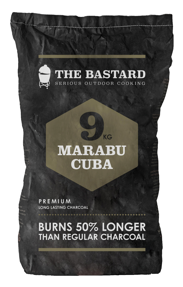 The Bastard Charcoal Marabu 9kg - Houtskool -