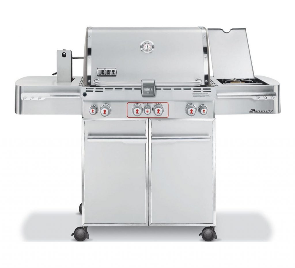 Weber Summit S-470 GBS System Edition RVS -